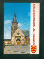 Crevecoeur Le Grand (60) - Eglise ( Autobus Bus Blason COMBIER CIM) - Crevecoeur Le Grand