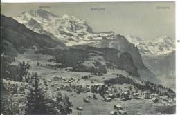 WENGEN - Jungfrau - Breithorn - 1913 - Wengen
