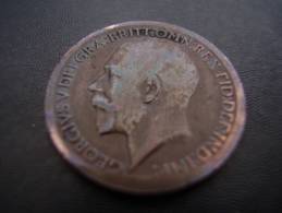 Great Britain 1912 GEORGE V  FARTHING  USED  CONDITION As Seen.. - Andere & Zonder Classificatie