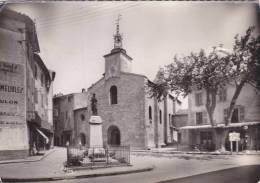 SALERNES ( Var ) L'Eglise Et Le Monument Aux Morts - Salernes