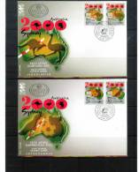 Jugoslawien / Yugoslavia / Yougoslavie 2000 Olympic Games Sydney FDC - Zomer 2000: Sydney