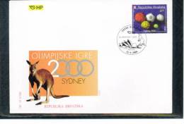 Kroatien / Croatia 2000 Olympic Games Sydney FDC - Summer 2000: Sydney