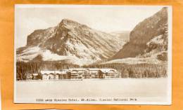 Hotel Glacier National Park Old Real Photo Postcard - Otros & Sin Clasificación