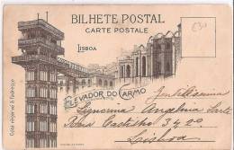 Lisboa - Elevador Do Carmo - Missa Campal. Editor Emílio Biel (Porto) - Lisboa