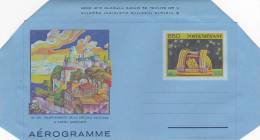 Vatican City 1986  A 24  50th Anniversary Of The Transfer Of The Specola, Unused Aerogramme - Postal Stationeries