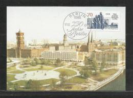 TOP!! DDR * 750 JAHRE BERLIN * 1987 **!! - Franking Machines (EMA)