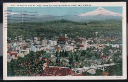 Portland And Mt. Hood From Arlington Heights - Portland, Oregon - Portland