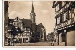 Schorndorf Gottlieb-Daimler-Straße Auto Fachwerkhaus 8.2.1944 Sw - Schorndorf