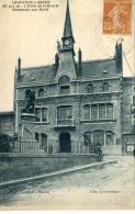 CPA 43 CRAPONNE SUR ARZON L HOTEL DE VILLE ET LE MONUMENT AUX MORTS 1929 - Craponne Sur Arzon