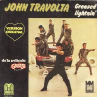 SP 45 RPM (7")  B-O-F  John Travolta  "  Greased Lightnin'  " Espagne - Soundtracks, Film Music