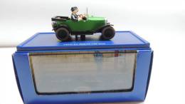 TINTIN CAR VOITURE REF ATLAS 17 BLACK GOLD PAYS OR NOIR CITROEN 5 HP  BOX SEE PHOTO - Tim & Struppi