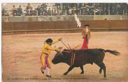 C1920 CORRIDA DE TOROS - LAS BANDERILLAS (POSE DE BANDERILLAS) - Non Classés