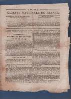 GAZETTE NATIONALE DE FRANCE 12 04 1797 - DANEMARK - MILAN ROME BRESCIA - TOULOUSE - LOUIS XVIII - TRUN - SIEYES - Zeitungen - Vor 1800