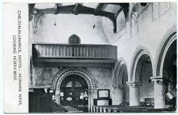 NOTTINGHAMSHIRE : CARLTON IN LINDRICK - ST JOHN THE EVANGELIST CHURCH - NORMAN NAVE, LOOKING NORTH-WEST - Other & Unclassified