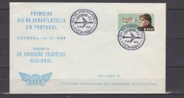 Primeiro Dia Da Aerofilatelia Em Portugal / 3-12-1969 - Cartas & Documentos