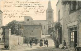 63 - Combronde - Boutique Martin , Eglise  -Edit; VDC - (voir 2 Scans) - Combronde