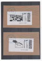 FRANCE 2 TIMBRES PERSO SUR FRAGMENT DE 2009 - Other & Unclassified