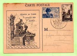 CARTES 1° JOUR. 1945  -   LOUIS XI  -   NANCY - ....-1949