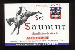 Etiquette De Vin    Sélection - Chevaux