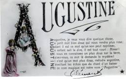 Delcampe - AUGUSTINE  - Enfants - Augustine, Je Veux Vous Dire Quelque Chose ........ - Vornamen