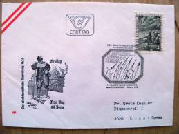Cover Sent In Austria Osterreich Ersttag Fdc 1976 - Lettres & Documents