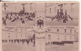 259*-Acireale-Sicilia-1914-Sport-Militaria-Collegio Pennisi-Schools- Ecoles-Collèges-Saggio Ginnastica-esercizi Militari - Acireale