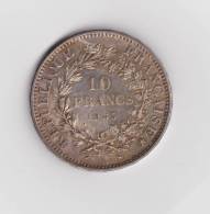 10    Francs   Argent  Hercule  1965     Ttb - K. 10 Francs