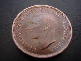 Great Britain 1945 GEORGE VI  FARTHING  USED  CONDITION As Seen. - Otros & Sin Clasificación