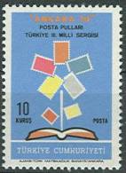 Turquia 1970 Scott 1867 Sello ** Flower And Book EXPO Filatelic Ankara Yvert 1971 Michel 2199 Turkey Stamps Timbre - Gebruikt