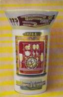 Russia Leningrad Vase Anniversary Of Factory's Foundantion 1967 Museum Of The Lomonosov Porcelain Factory - Cartes Porcelaine