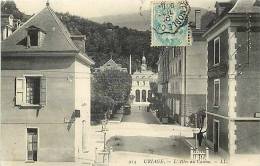 Delcampe - Isere -ref 593- Uriage - L Allee Du Casino  - Carte Bon Etat  - - Uriage
