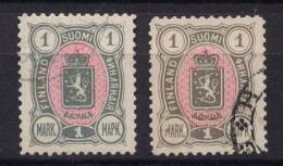 Finnland Finland Mi# 32 A+b Gest. - Used Stamps