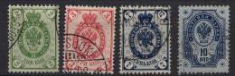 Finnland Finland Mi# 36,37,39,40 Gest. M€ 40,- - Used Stamps