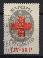 Finnland Finland Mi# 111 Gest. M€ 10,- Rotes Kreuz - Used Stamps