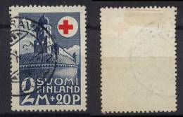 Finnland Finland Mi# 166 Gest. M€ 20,- Rotes Kreuz - Used Stamps