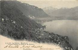 Fev13 1796 : La Colline  -  Montfleuri  -  Territet-Veytaux  -  Château De Chillon - Veytaux