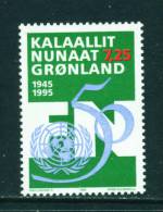 GREENLAND - 1995 United Nations 7k25 Unmounted Mint - Ongebruikt