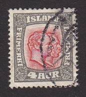 # Iceland Used 1915-18 (o) Scott #101 - Used Stamps
