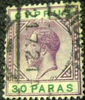 Cyprus 1912 King George V 30par - Used - Cyprus (...-1960)