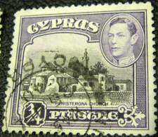 Cyprus 1938 Peristerona Church 0.75pi - Used - Chipre (...-1960)