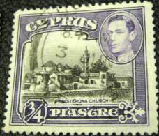 Cyprus 1938 Peristerona Church 0.75pi - Used - Chipre (...-1960)