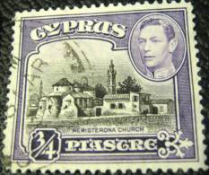 Cyprus 1938 Peristerona Church 0.75pi - Used - Chipre (...-1960)