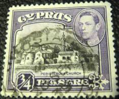 Cyprus 1938 Peristerona Church 0.75pi - Used - Chipre (...-1960)