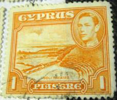 Cyprus 1938 Soli Theatre 1pi - Used - Chipre (...-1960)