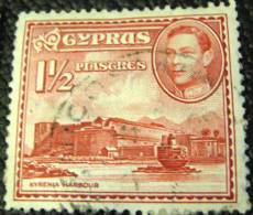 Cyprus 1938 Kyrenia Harbour 1.5pi - Used - Chipre (...-1960)