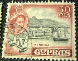 Cyprus 1955 Kyrenia 30m - Used - Chypre (...-1960)