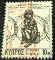 Cyprus 1977 Refugee Fund 10m - Used - Oblitérés