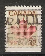 Canada  1982-83  Canadian Maple Leaf Emblem   (o) - Postzegels