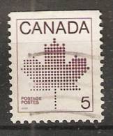 Canada  1982-83  Canadian Maple Leaf Emblem   (o) - Einzelmarken