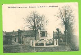 62 * BREBIERES - Monument Aux Morts De La Grande Guerre - Wissant